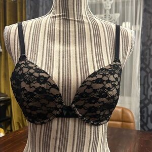 Aerie Black Lace Sofie Bra